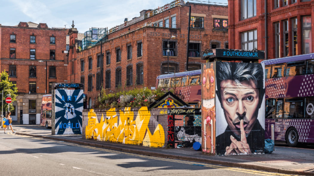 Manchester's Vibrant Street Art Scene: A Colorful Journey Through Urban Creativity